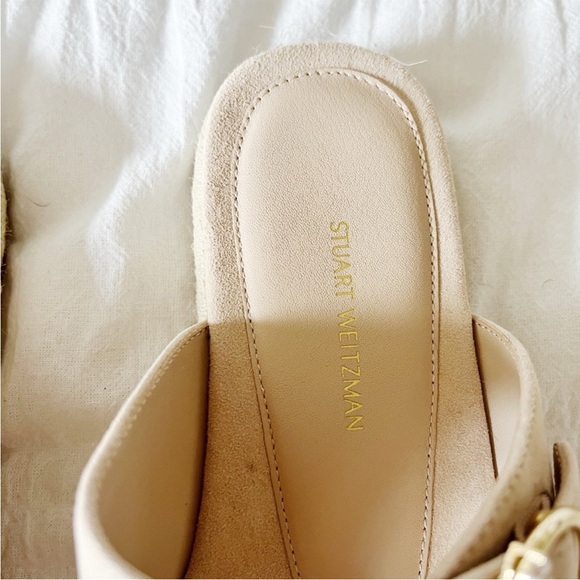 NWT STUART WEITZMAN Espadrille Flat Slide Size 9 - Picture 13 of 14